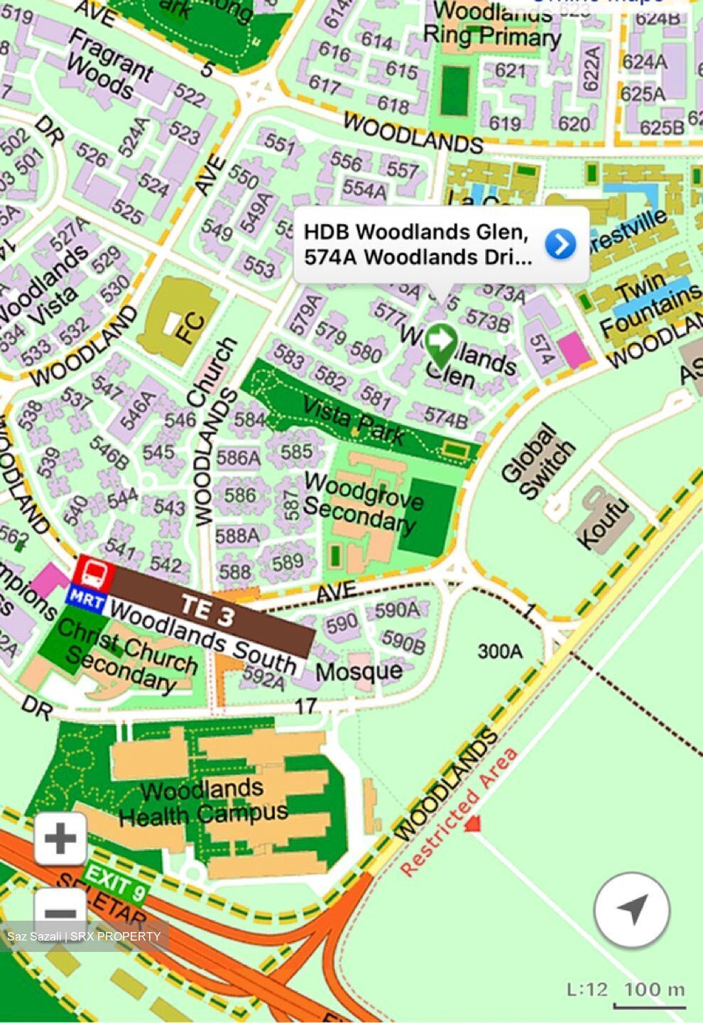 Blk 574A Woodlands Glen (Woodlands), HDB 4 Rooms #594692391